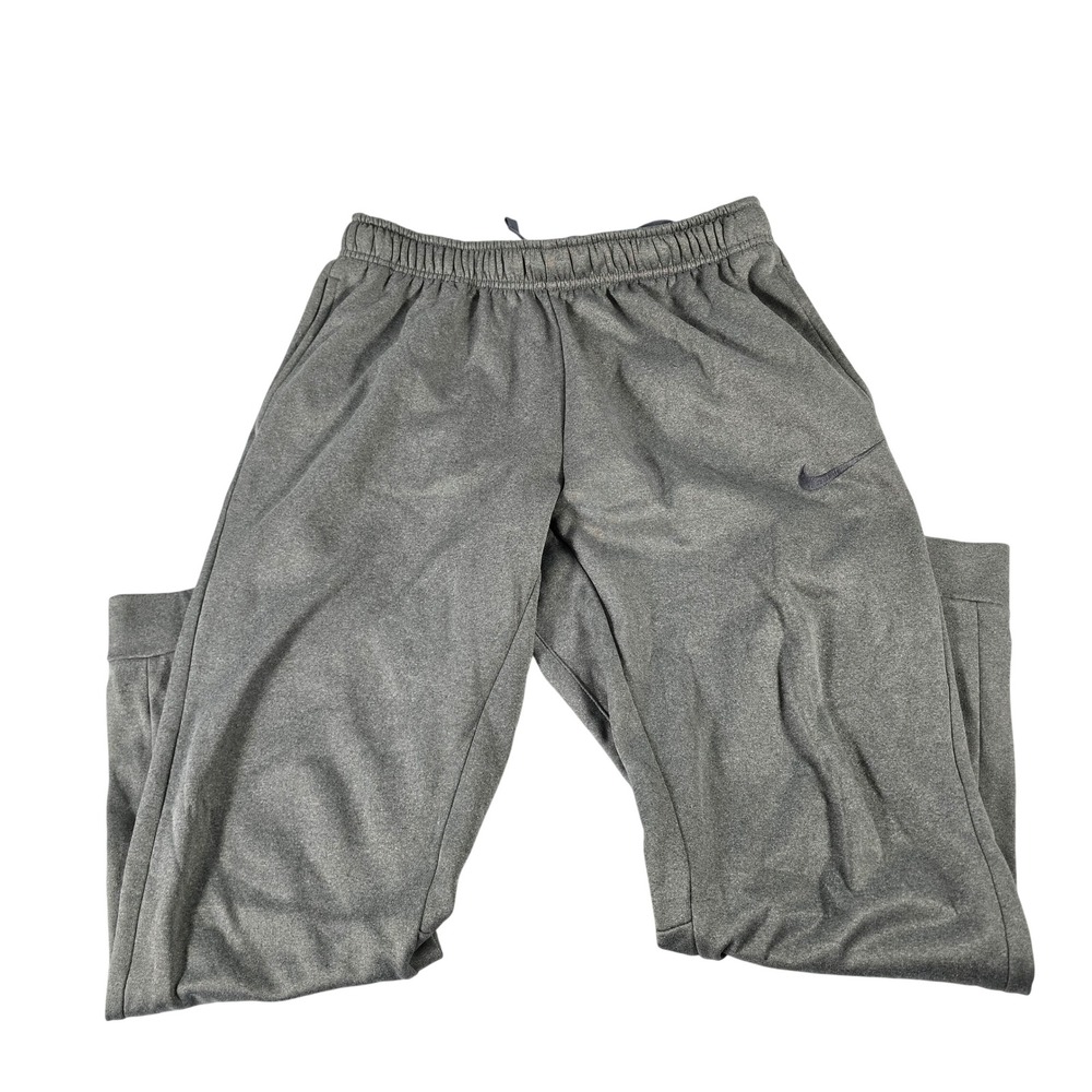 Nike Therma-FIT Mens Grey Fleece Training Pants Joggers 839098-063 Size L